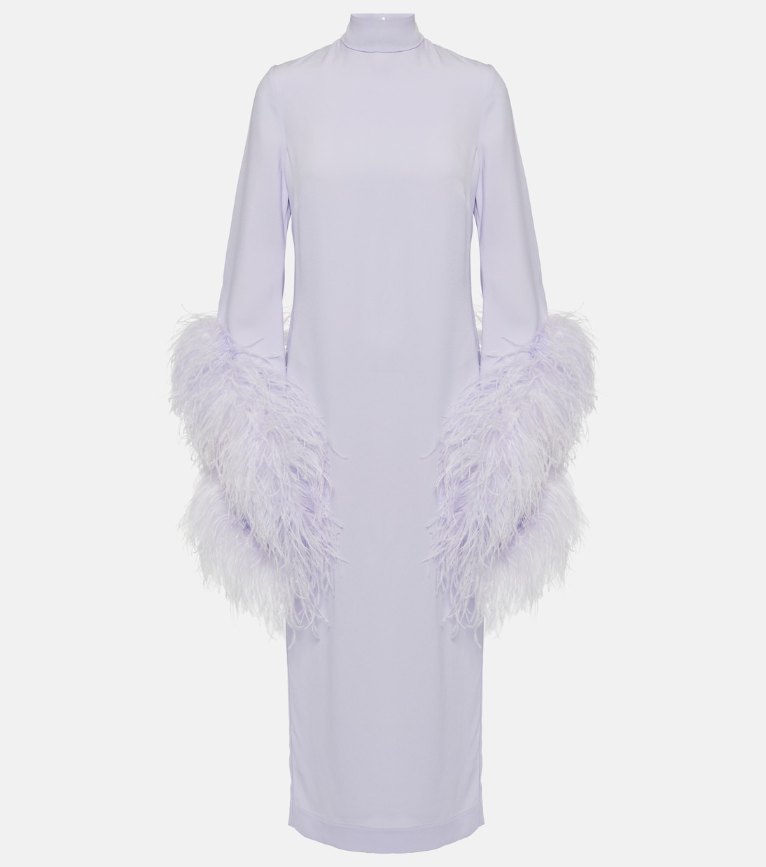 Платье миди из крепа с отделкой из перьев Del Rio Taller Marmo, Perinwinkle
Платье миди из крепа с отделкой из перьев Del Rio Taller Marmo, Perinwinkle