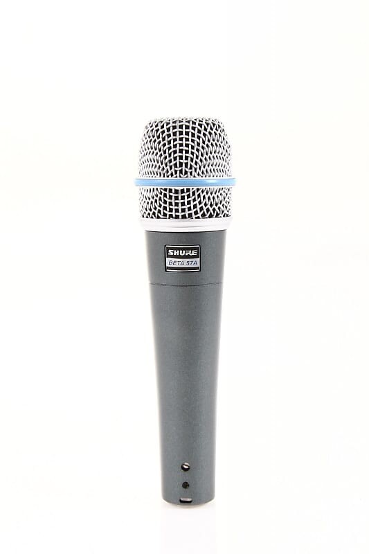 Динамический микрофон Shure BETA 57A Supercardioid Dynamic Instrument Microphone
Динамический микрофон Shure BETA 57A Supercardioid Dynamic Instrument Microphone