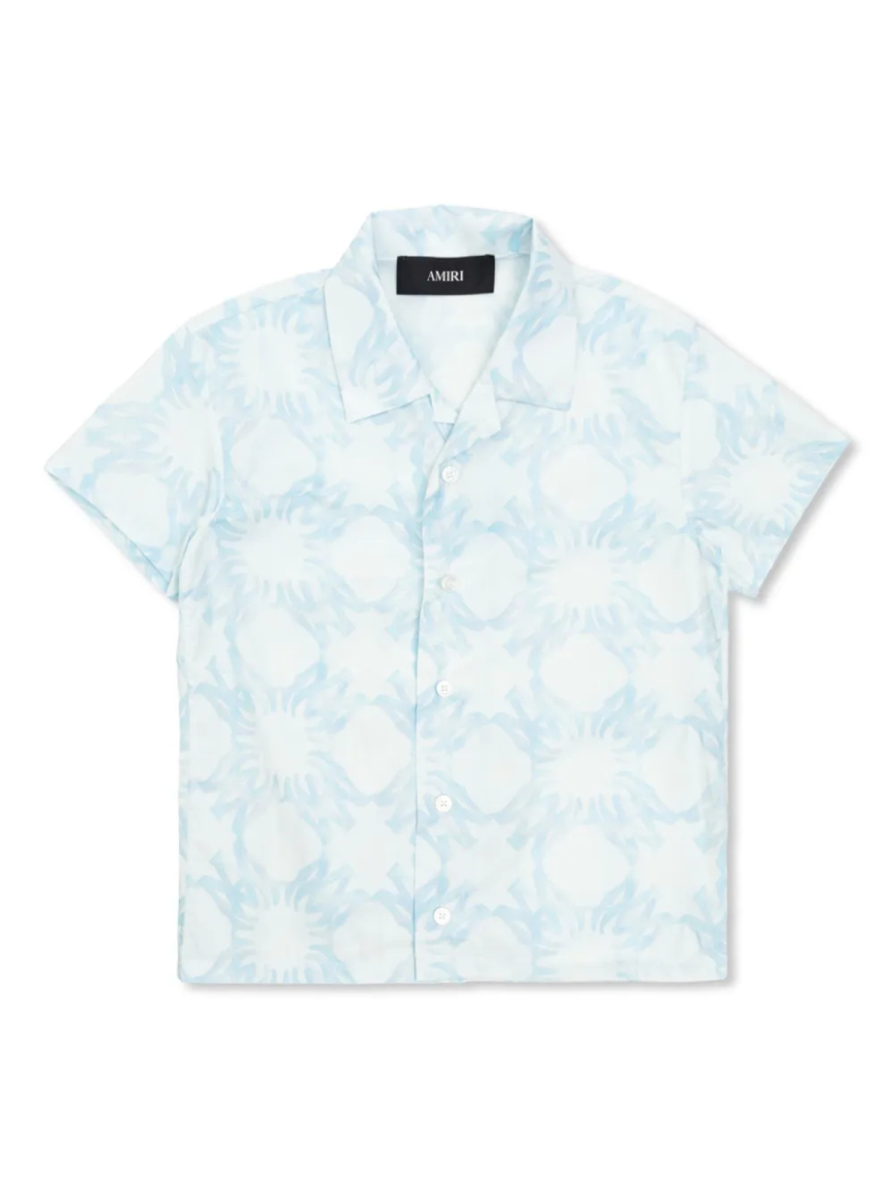 Рубашка с короткими рукавами и узором AMIRI KIDS, синий
Рубашка с короткими рукавами и узором AMIRI KIDS, синий