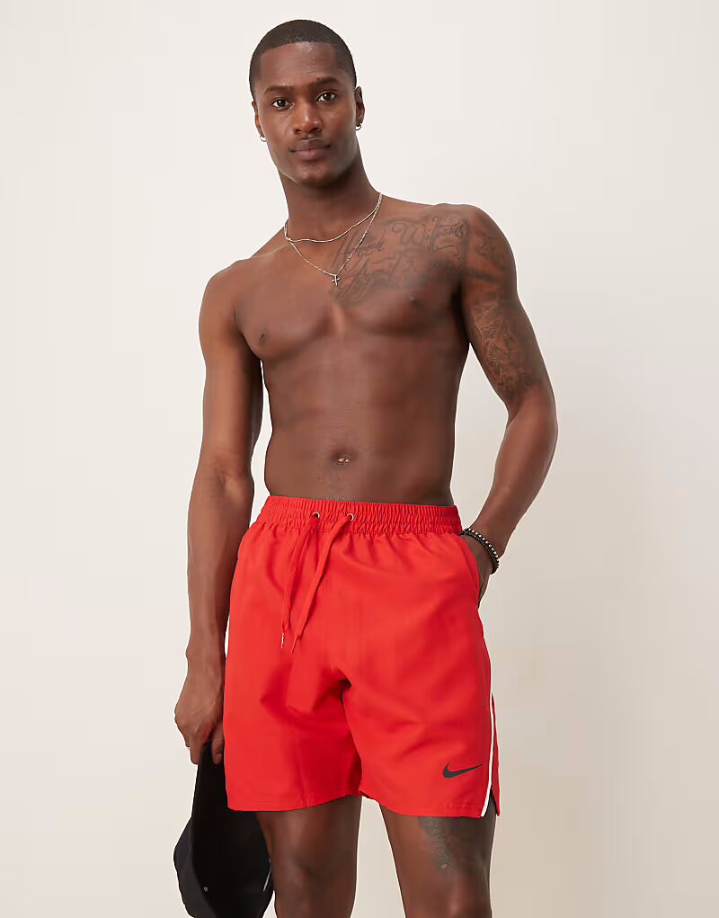 Шорты для плавания Nike Volley 7 дюймов красного цвета Nike Swimming
Шорты для плавания Nike Volley 7 дюймов красного цвета Nike Swimming