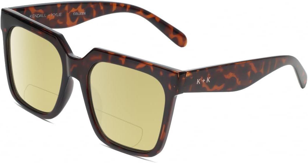 Солнцезащитные очки Calabria K+K COLLEEN Square Polarized BiFocal Sunglasses Womens Trendy Sunnies Fashion Designer Bi-Focal Sun Glasses Readers, Amber Tortoise Havana Crystal/Yellow Lens
Солнцезащитные очки Calabria K+K COLLEEN Square Polarized BiFocal Sunglasses Womens Trendy Sunnies Fashion Designer Bi-Focal Sun Glasses Readers, Amber Tortoise Havana Crystal/Yellow Lens