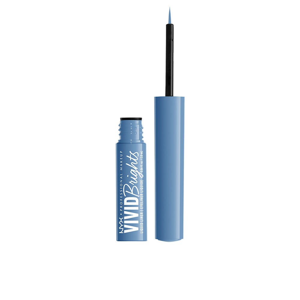 Подводка для глаз Vivid bright liquid liner Nyx professional make up, 2 мл, 09-cobalt crush 
Подводка для глаз Vivid bright liquid liner Nyx professional make up, 2 мл, 09-cobalt crush