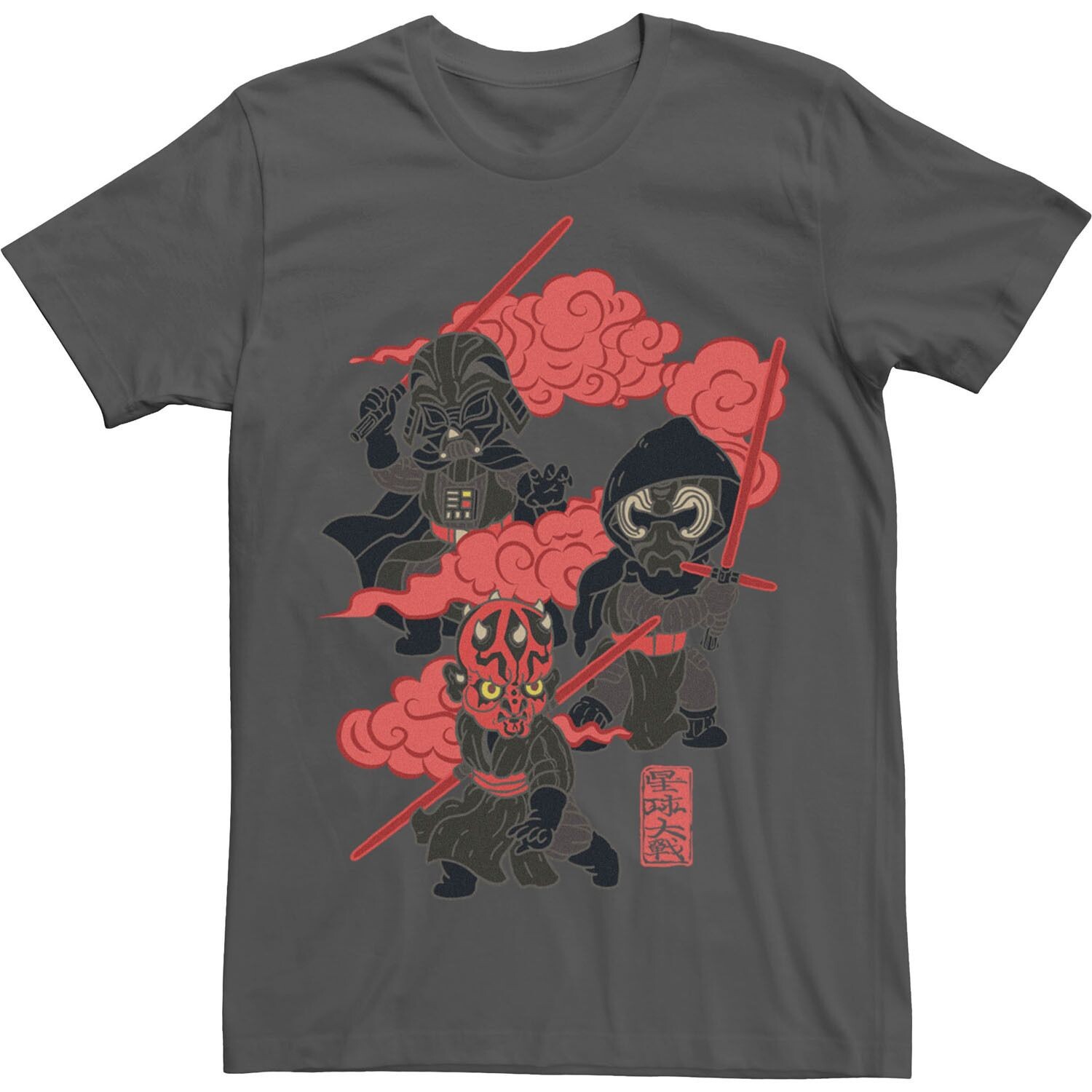 Мужская футболка в традиционном стиле с темной стороной «Звездных войн» Licensed Character
Мужская футболка в традиционном стиле с темной стороной «Звездных войн» Licensed Character