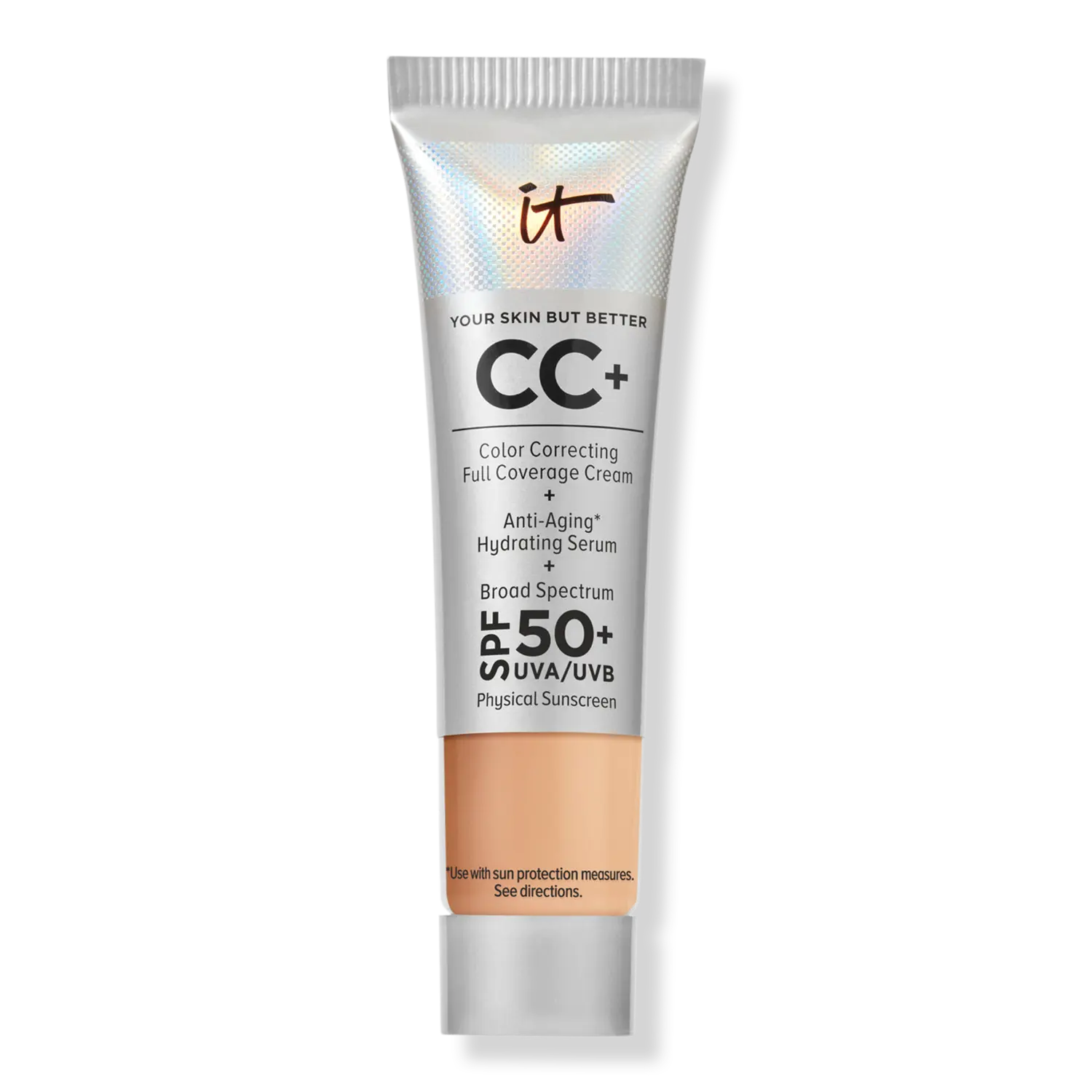 Мини-CC+ крем с SPF 50+ IT Cosmetics, Neutral Medium (medium with neutral pink undertones)
Мини-CC+ крем с SPF 50+ IT Cosmetics, Neutral Medium (medium with neutral pink undertones)