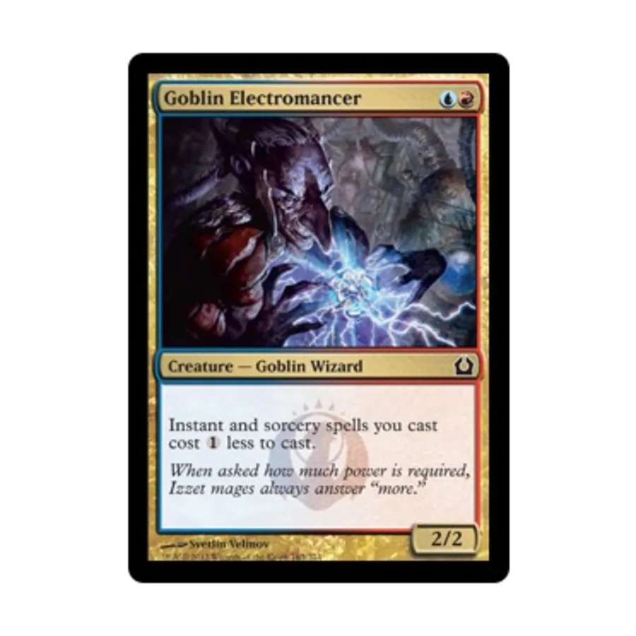 CCG Гоблин-электромант (клавиша C), MTG - Return to Ravnica
CCG Гоблин-электромант (клавиша C), MTG - Return to Ravnica