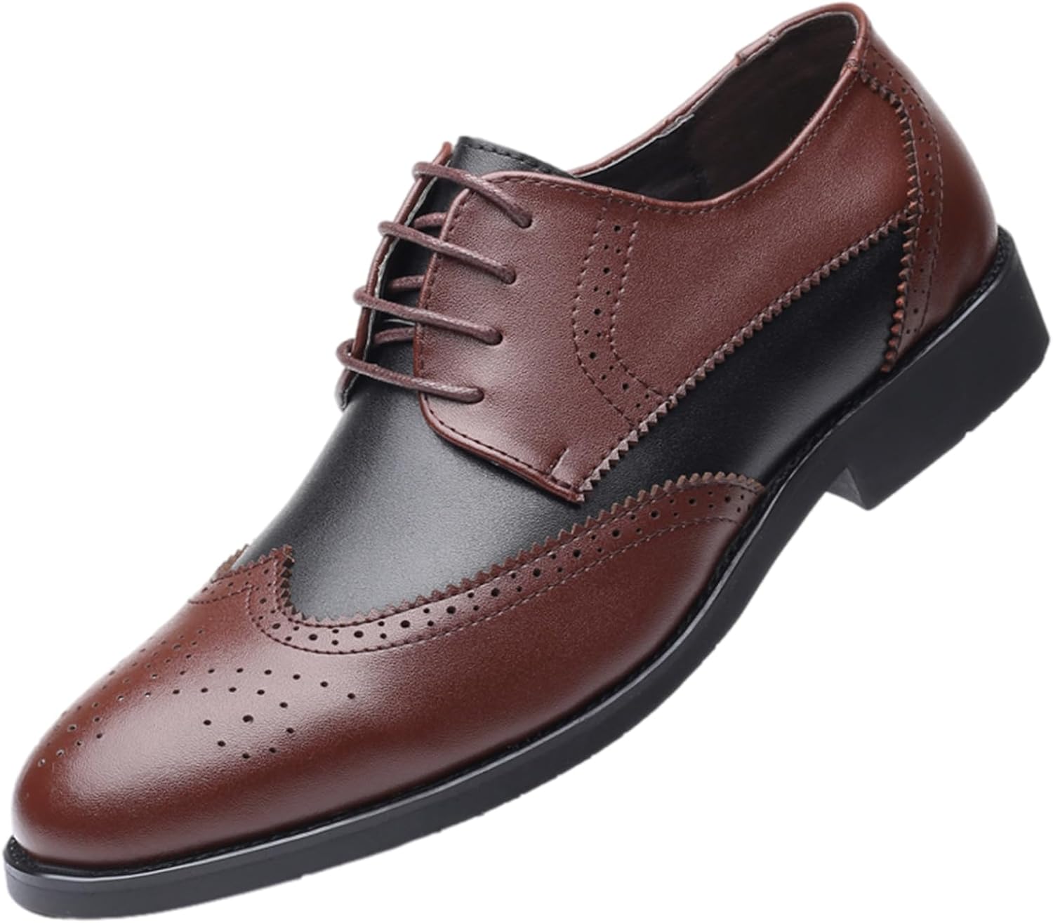 Мужские элегантные туфли ANUFER с крыловидным узором, дерби, сшитые в технике пэчворк, с шнуровкой, коричневый
Мужские элегантные туфли ANUFER с крыловидным узором, дерби, сшитые в технике пэчворк, с шнуровкой, коричневый