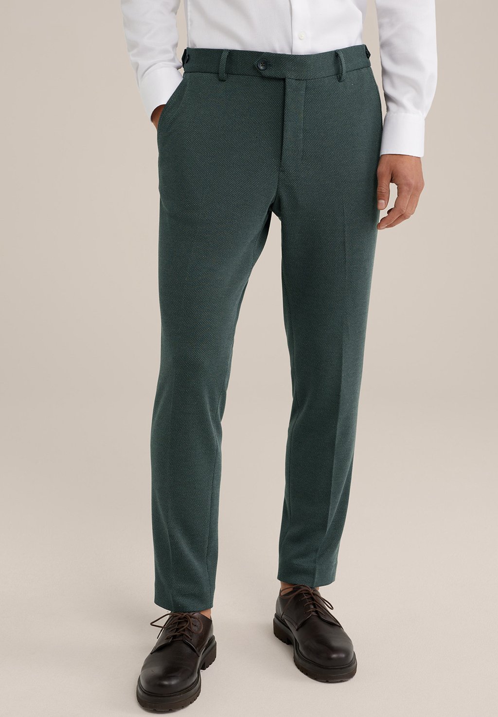 Костюмные брюки Trousers WE Fashion, зеленый
Костюмные брюки Trousers WE Fashion, зеленый