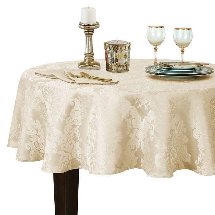 Жаккардовая дамасская овальная скатерть Barcelona, 84 x 60 дюймов Elrene Home Fashions
Жаккардовая дамасская овальная скатерть Barcelona, 84 x 60 дюймов Elrene Home Fashions