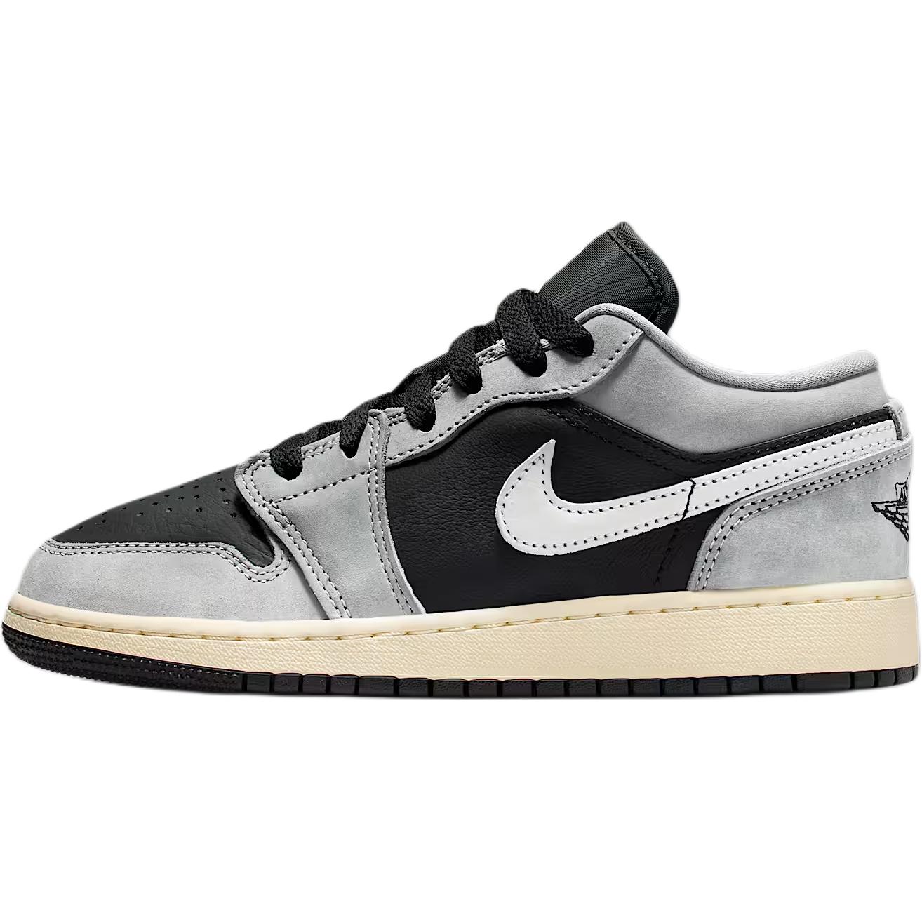 Jordan Air 1 Low top детские скейтбординговые кроссовки черно-серые унисекс
Jordan Air 1 Low top детские скейтбординговые кроссовки черно-серые унисекс