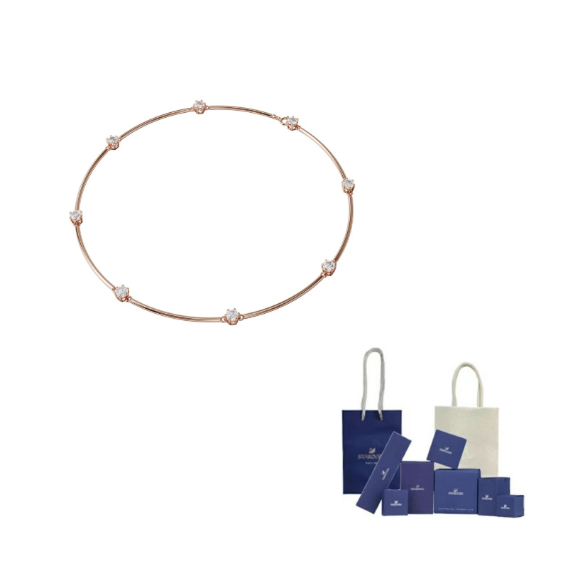 Созвездие кристалл на шею Swarovski, розовое золото
Созвездие кристалл на шею Swarovski, розовое золото