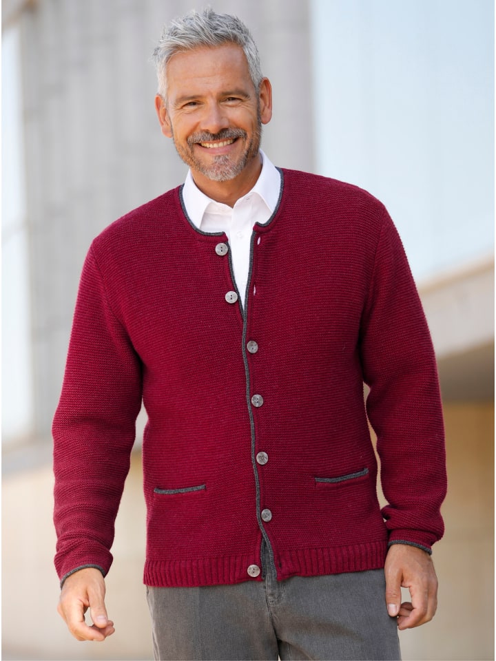 Кардиган темно-красного меланжа WITT WEIDEN
Кардиган темно-красного меланжа WITT WEIDEN