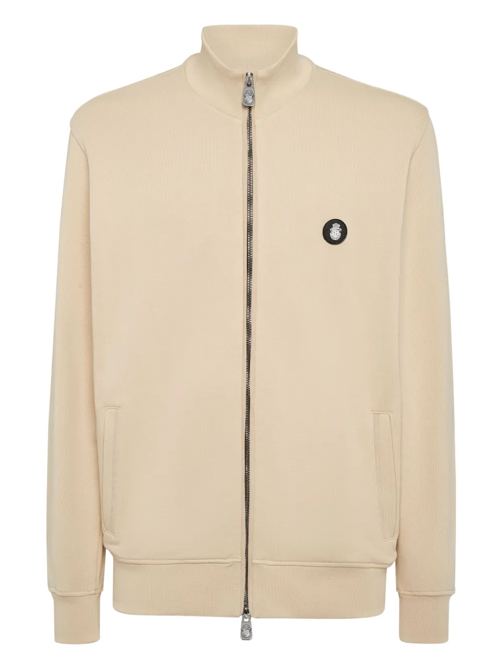 Спортивная куртка на молнии с логотипом Billionaire, нейтральный
Спортивная куртка на молнии с логотипом Billionaire, нейтральный