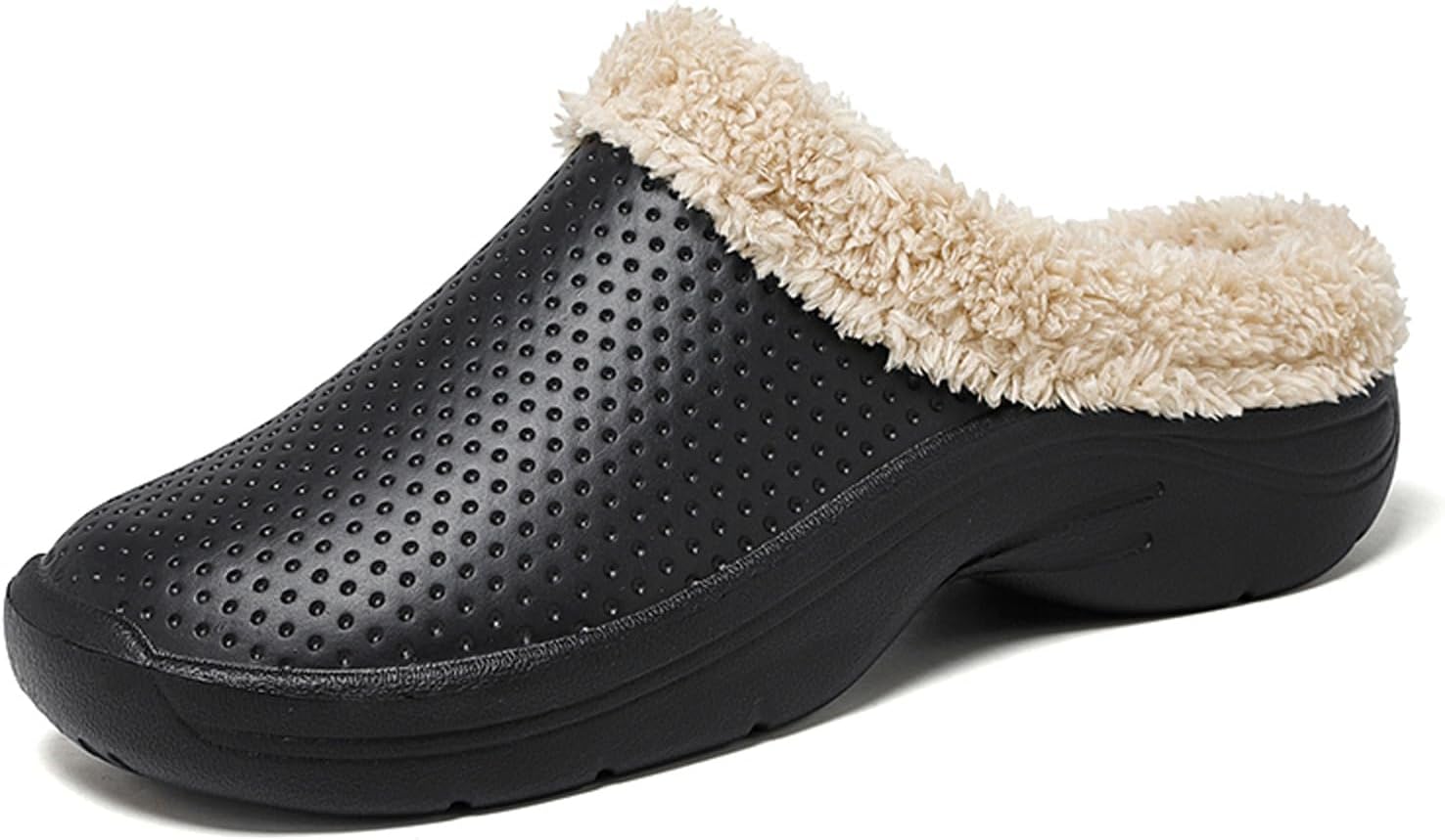 Мужские утепленные сабо, женские зимние пушистые тапочки, водонепроницаемые сабо с меховой подкладкой, тапочки для дома, нескользящая садовая обувь Eliogn, черный
Мужские утепленные сабо, женские зимние пушистые тапочки, водонепроницаемые сабо с меховой подкладкой, тапочки для дома, нескользящая садовая обувь Eliogn, черный