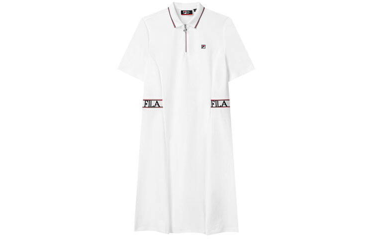 Платье с короткими рукавами женское белое Fila
Платье с короткими рукавами женское белое Fila