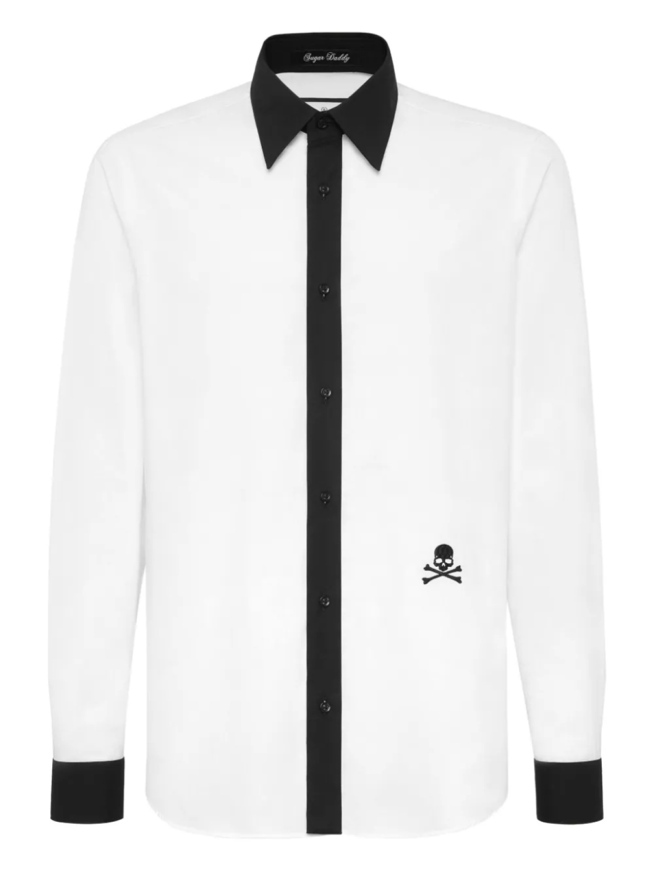Рубашка на пуговицах Sugar Daddy Philipp Plein, белый
Рубашка на пуговицах Sugar Daddy Philipp Plein, белый