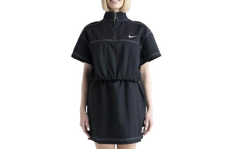 Платье с короткими рукавами женское черное Nike
Платье с короткими рукавами женское черное Nike