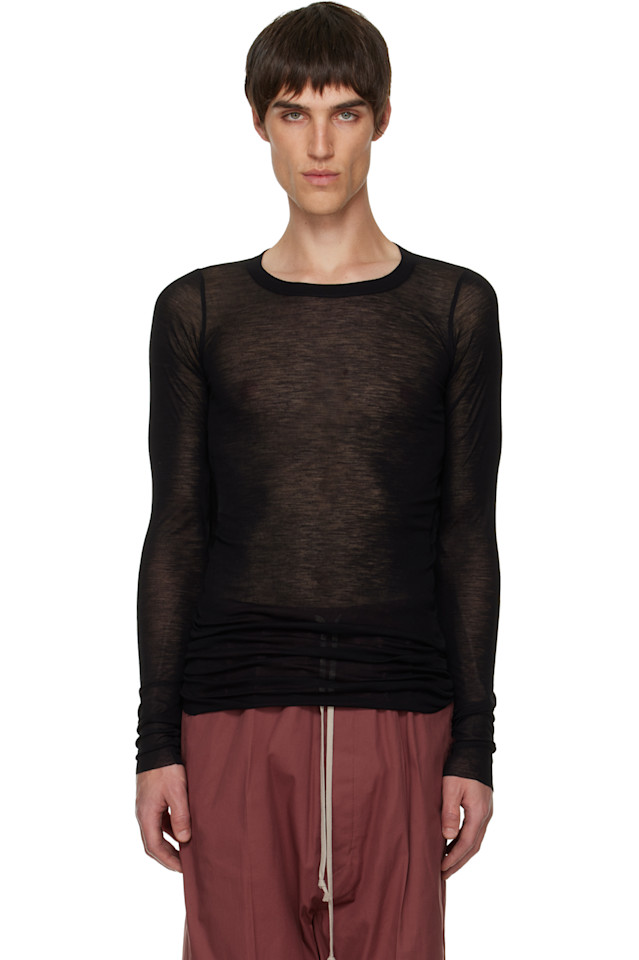 Футболка Concordians rib ls Rick Owens, черный
Футболка Concordians rib ls Rick Owens, черный