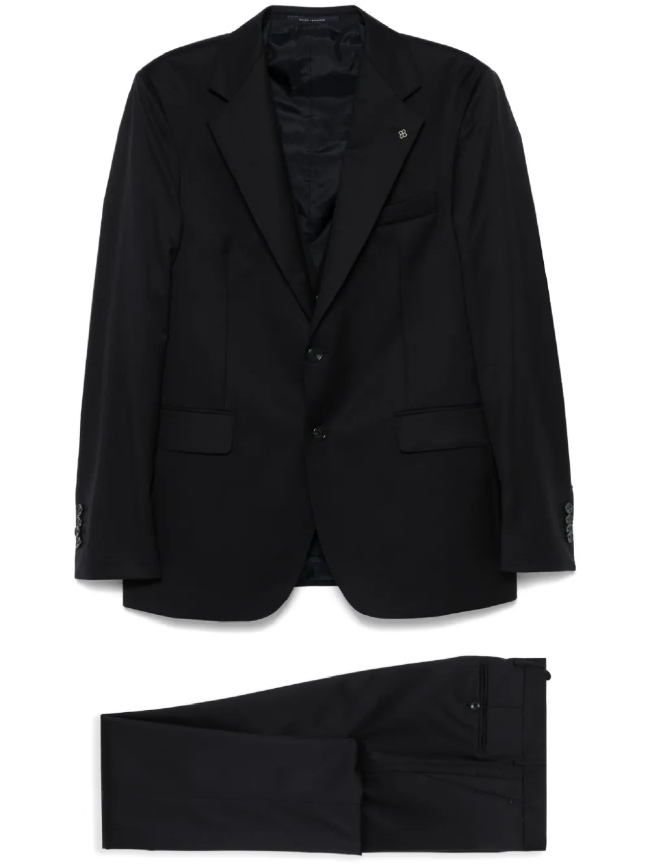 Tagliatore костюм-двойка из вирджинской шерсти, синий
Tagliatore костюм-двойка из вирджинской шерсти, синий