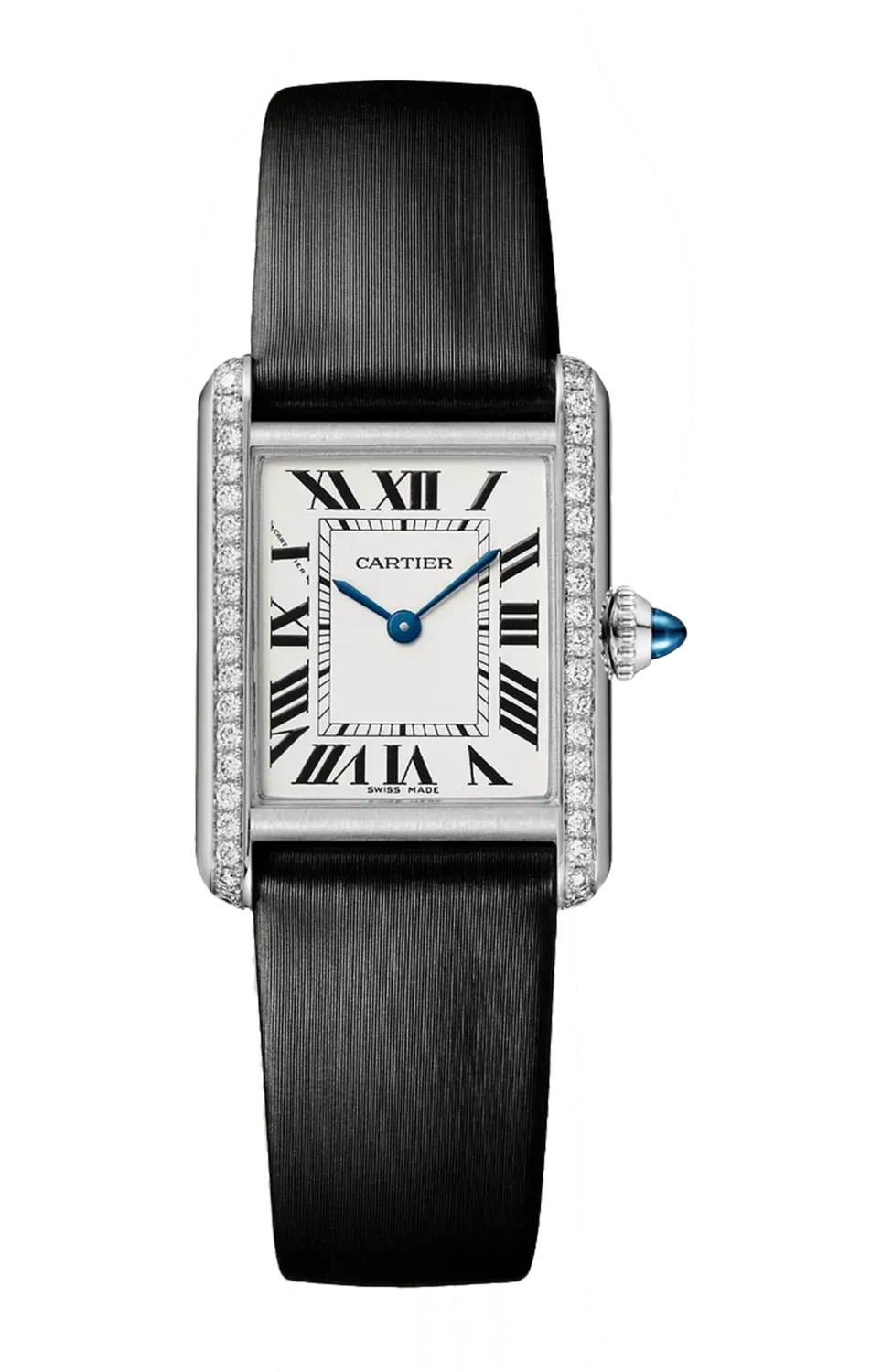 Tank must de cartier, маленькая модель, сталь, бриллианты, кварц - w4ta0031 CARTIER
Tank must de cartier, маленькая модель, сталь, бриллианты, кварц - w4ta0031 CARTIER