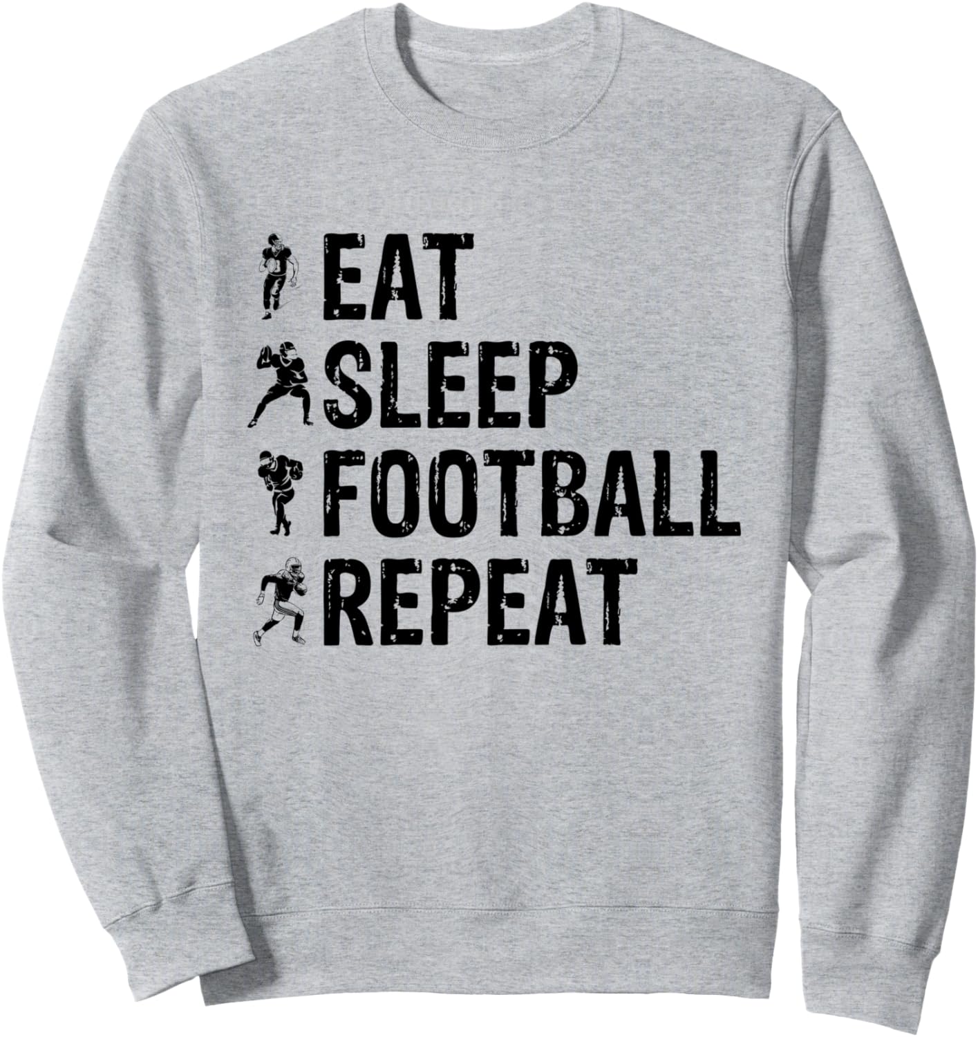 Ешь, спи, играй в футбол, повторяй - толстовка для американского футболиста American Football Player Football Season, серый
Ешь, спи, играй в футбол, повторяй - толстовка для американского футболиста American Football Player Football Season, серый