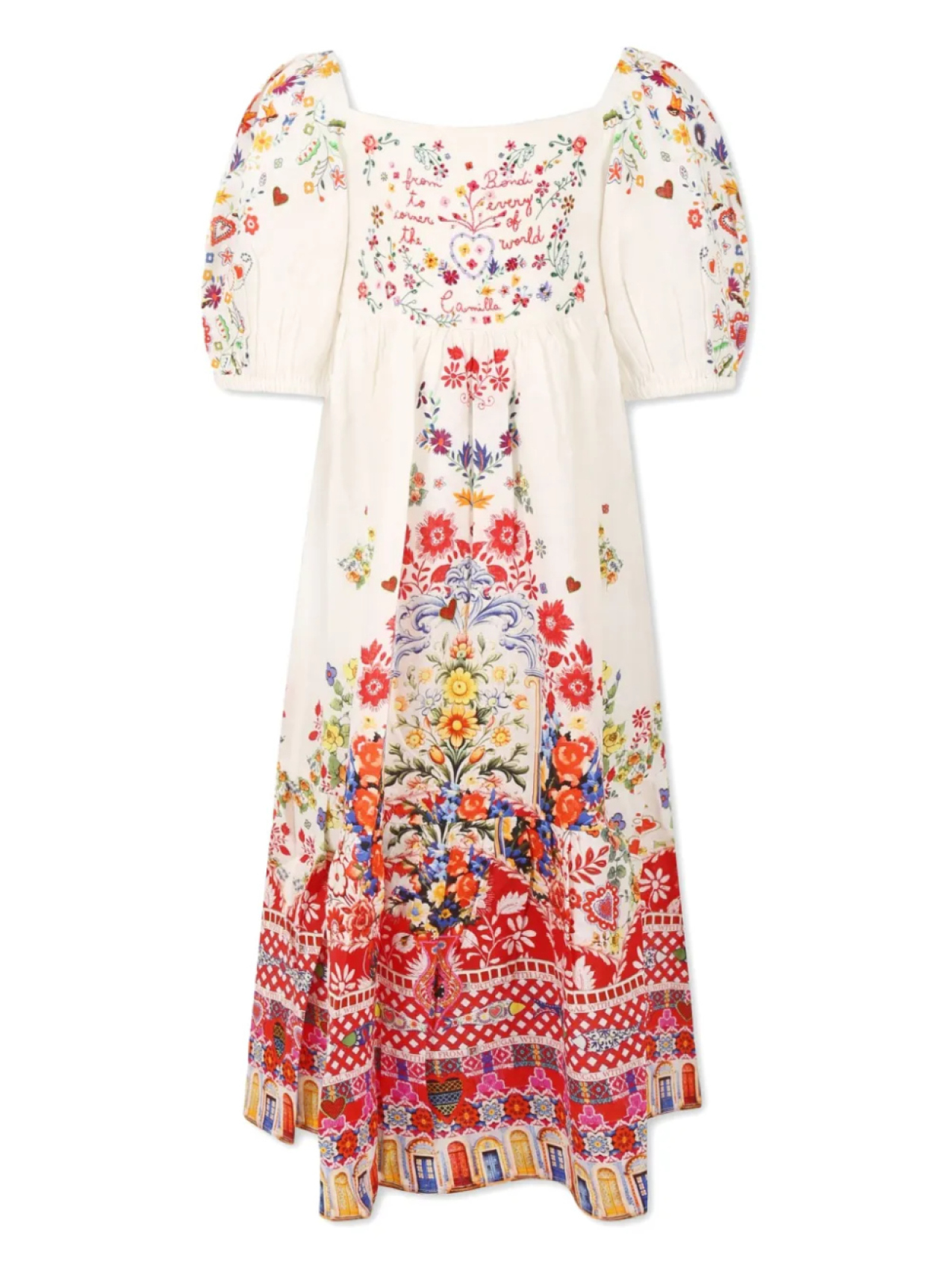 Camilla Kids Платье с принтом Faith Luck & Justice, белый
Camilla Kids Платье с принтом Faith Luck & Justice, белый