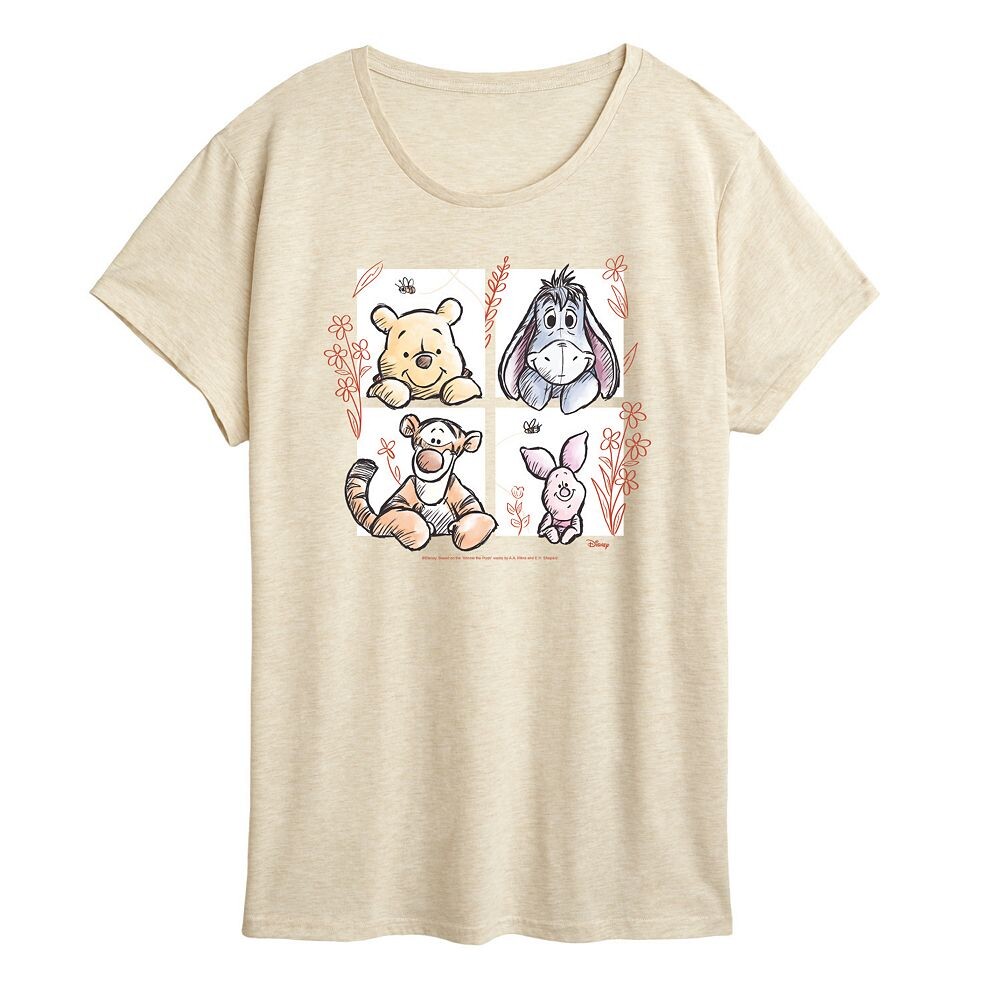 Женская футболка с цветочным принтом Disney's Winnie The Pooh, цвет Birch
Женская футболка с цветочным принтом Disney's Winnie The Pooh, цвет Birch