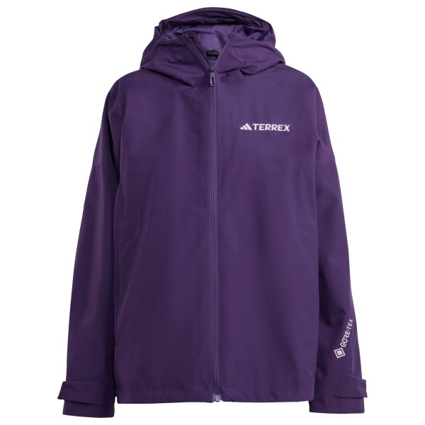 Женская куртка-дождевик Xploric из двухслойного материала Gore-Tex Adidas Terrex, Aurora Plum 
Женская куртка-дождевик Xploric из двухслойного материала Gore-Tex Adidas Terrex, Aurora Plum