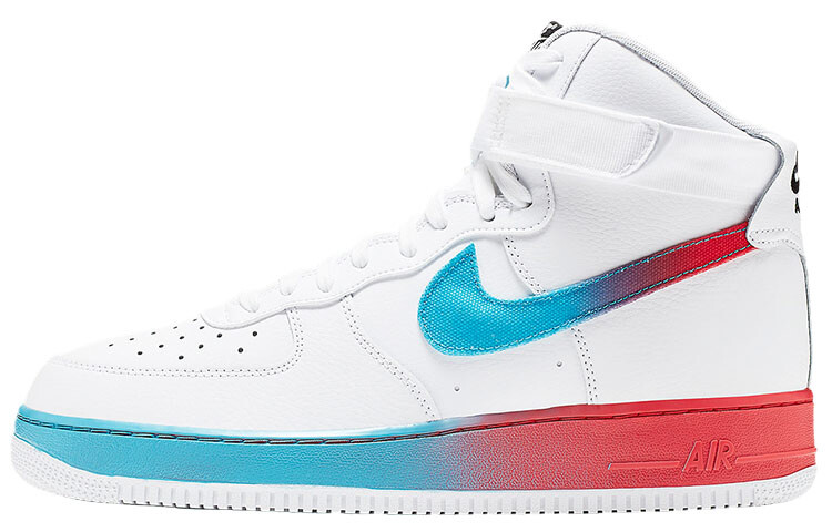 Кроссовки Nike Air Force 1 High Gradient White Blue Fury Ember Glow
Кроссовки Nike Air Force 1 High Gradient White Blue Fury Ember Glow