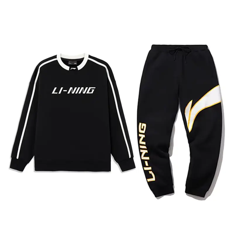 LiNing Повседневная спортивная одежда унисекс Черный+Черный
LiNing Повседневная спортивная одежда унисекс Черный+Черный
