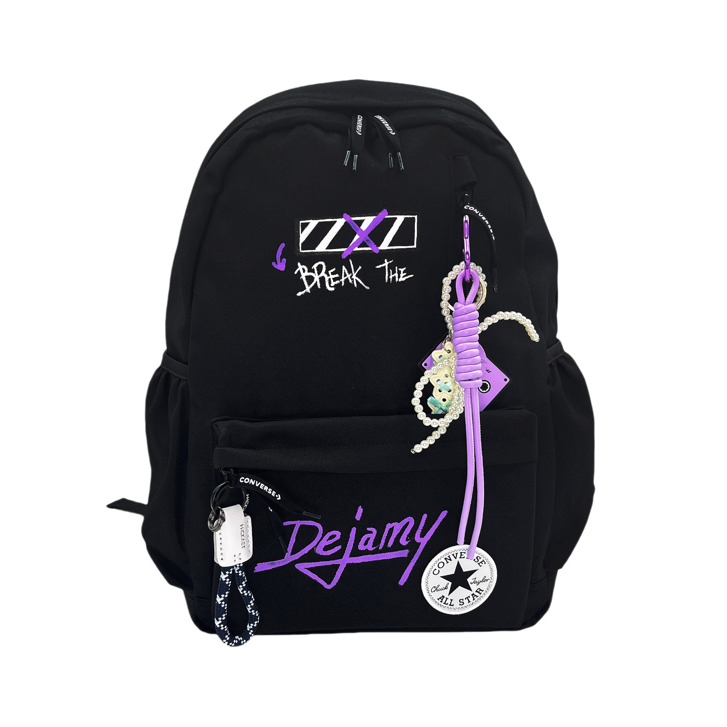 Converse Полиэстеровый рюкзак унисекс в стиле американского стритвира, American Streetwear
Converse Полиэстеровый рюкзак унисекс в стиле американского стритвира, American Streetwear