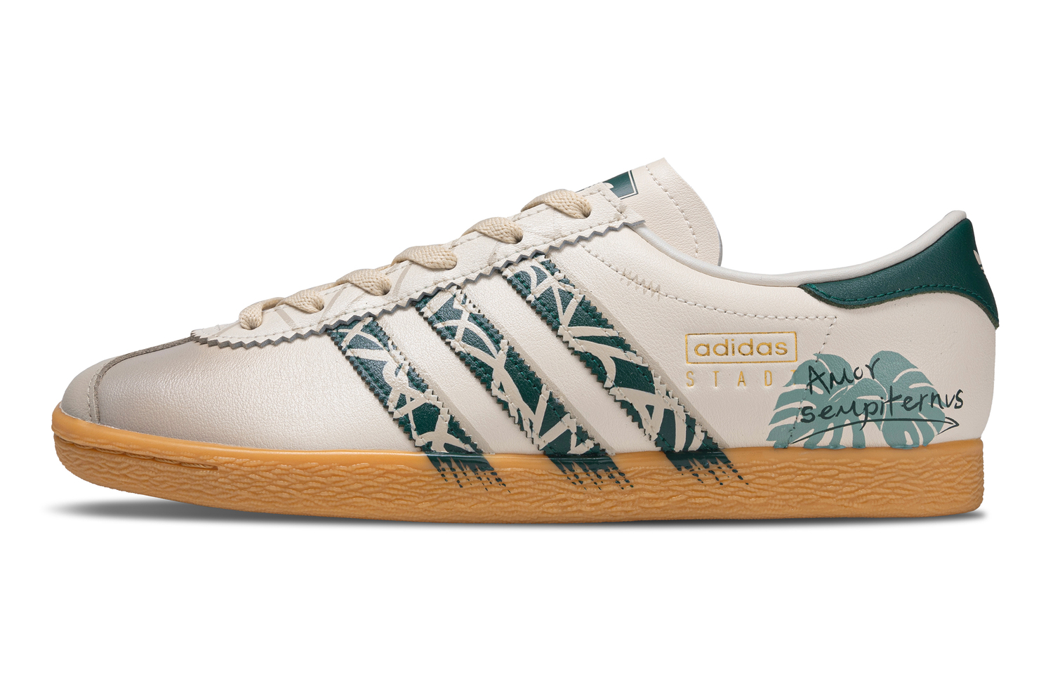 Stadt Embrace The Moment устойчивые к истиранию низкие немецкие армейские кроссовки Unisex Adidas Originals, бежевый/зеленый
Stadt Embrace The Moment устойчивые к истиранию низкие немецкие армейские кроссовки Unisex Adidas Originals, бежевый/зеленый