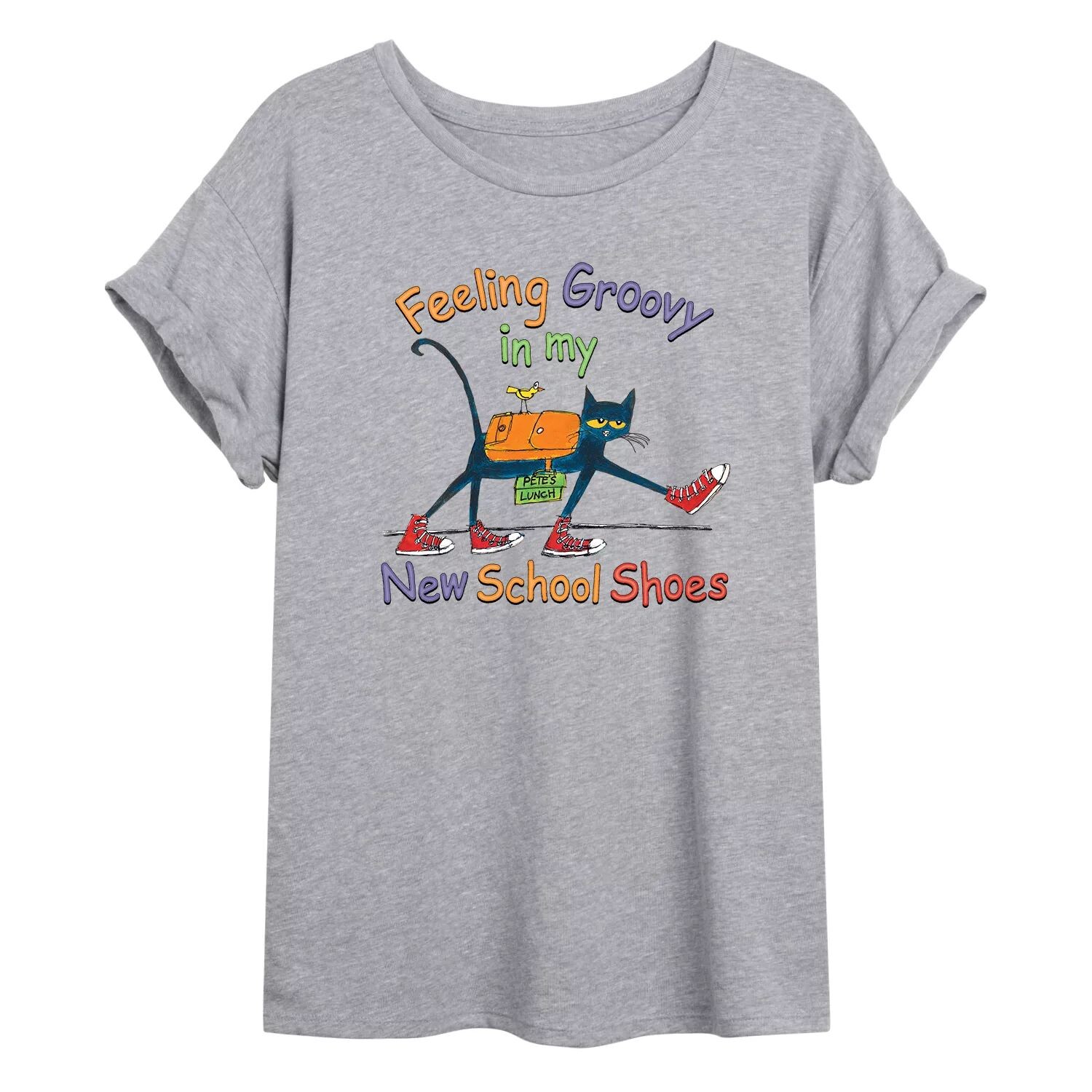 Размерная футболка с рисунком Pete The Cat Shoes для юниоров Licensed Character
Размерная футболка с рисунком Pete The Cat Shoes для юниоров Licensed Character