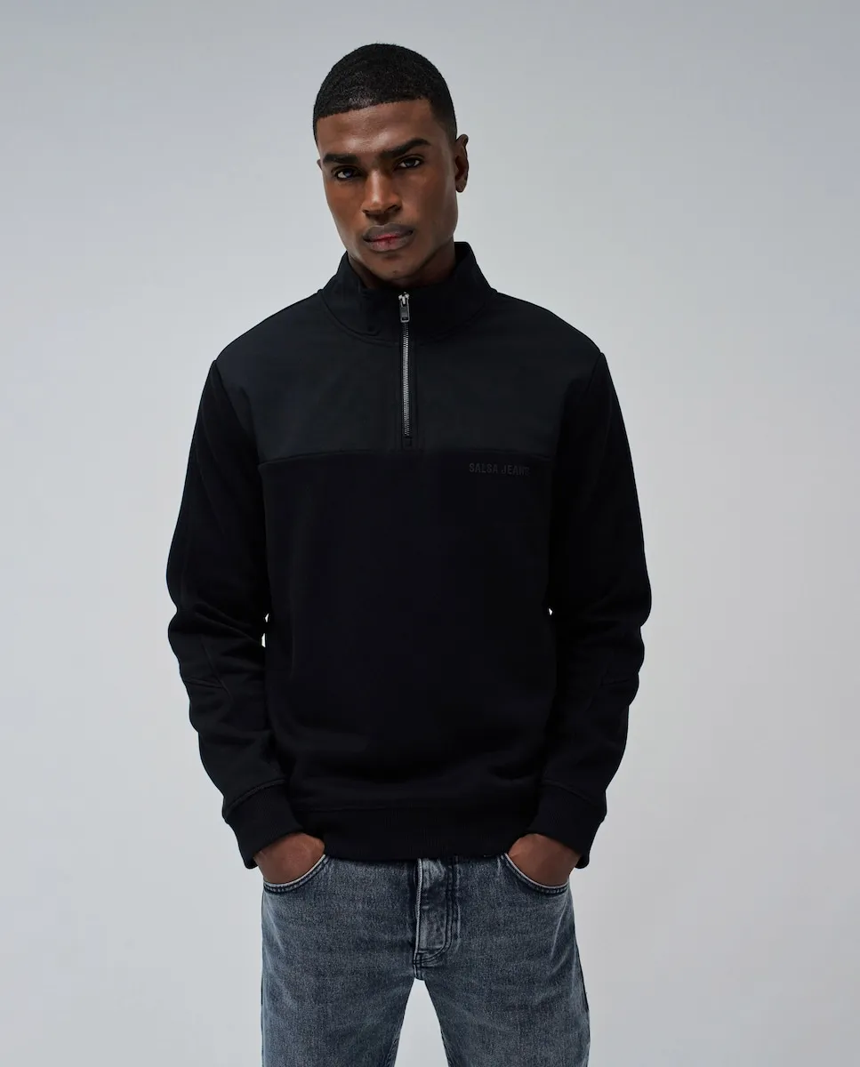 Мужская толстовка на молнии Salsa Jeans, черный
Мужская толстовка на молнии Salsa Jeans, черный