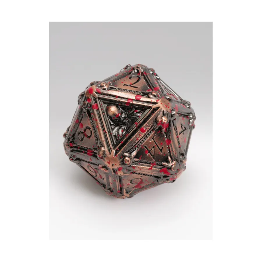 50-миллиметровые геометрические ужасы d20 — глаза кровавого голема, Oversized D20's (Kraken Dice)
50-миллиметровые геометрические ужасы d20 — глаза кровавого голема, Oversized D20's (Kraken Dice)