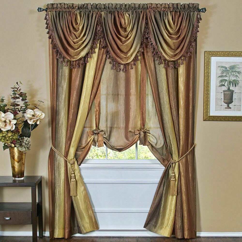Комплект оконных штор Goodgram Royal Ombre Crushed Semi Sheer из 6 предметов и балдахина, цвет Autumn
Комплект оконных штор Goodgram Royal Ombre Crushed Semi Sheer из 6 предметов и балдахина, цвет Autumn