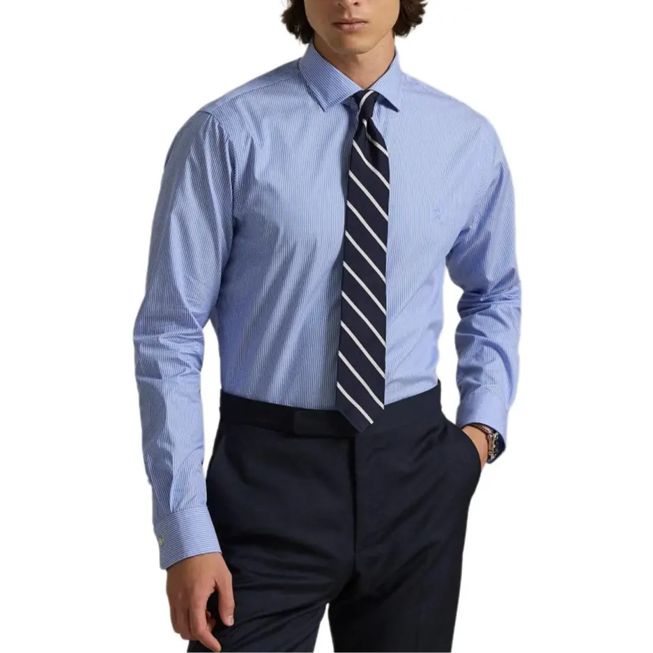 Поло с длинным рукавом в полоску Polo Ralph Lauren, синий
Поло с длинным рукавом в полоску Polo Ralph Lauren, синий