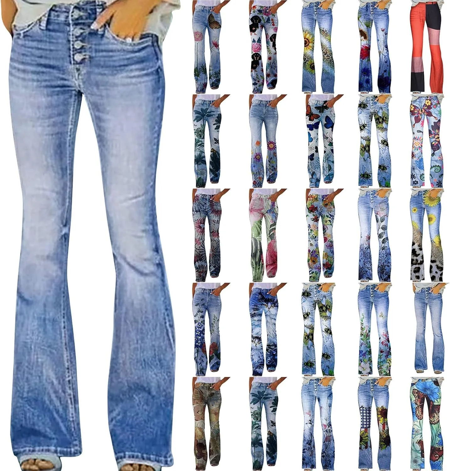 WABEOR Flare Pants для женщин High Waisted Plus Size Y2k
WABEOR Flare Pants для женщин High Waisted Plus Size Y2k