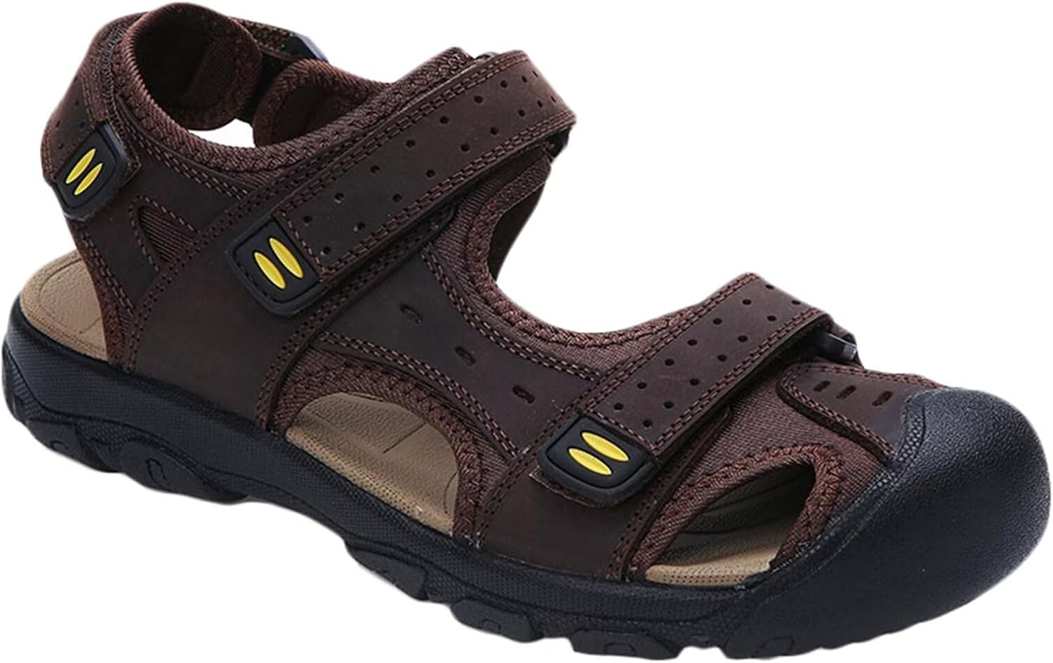 Мужские спортивные сандалии для активного отдыха, походные сандалии с закрытым носком, кожаные сандалии для спорта, прогулок по тропам, повседневные сандалии, водные тапочки Hnvavq, B
Мужские спортивные сандалии для активного отдыха, походные сандалии с закрытым носком, кожаные сандалии для спорта, прогулок по тропам, повседневные сандалии, водные тапочки Hnvavq, B