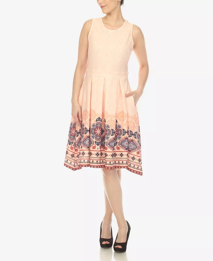 Женское облегающее платье длиной до колена с расклешенным лифом White Mark, оранжевый
Женское облегающее платье длиной до колена с расклешенным лифом White Mark, оранжевый