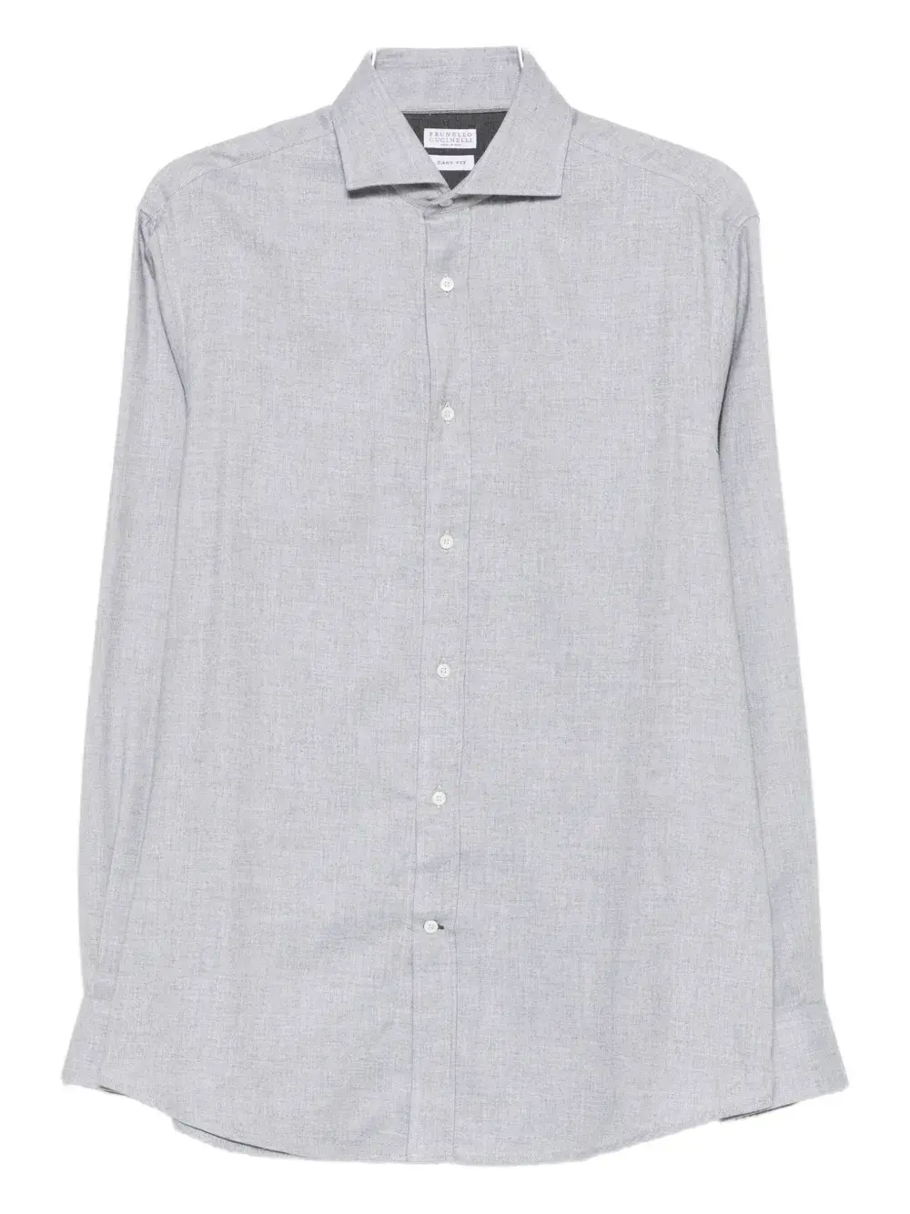 Рубашка с длинными рукавами и застежкой на пуговицы Brunello Cucinelli, серый
Рубашка с длинными рукавами и застежкой на пуговицы Brunello Cucinelli, серый