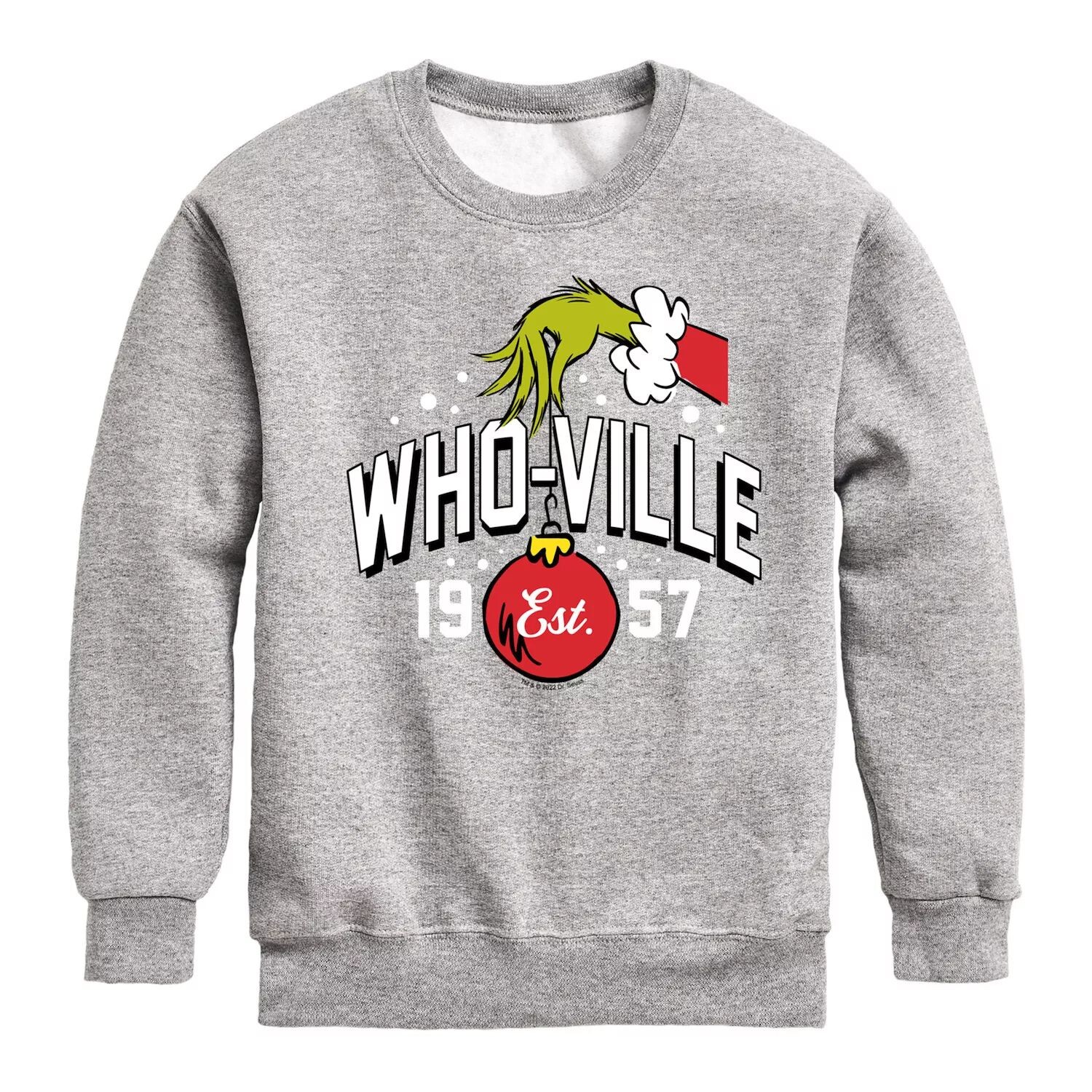 Толстовка с рисунком Whoville для мальчиков 8–20 лет. Доктор Сьюз Гринч Whoville Licensed Character
Толстовка с рисунком Whoville для мальчиков 8–20 лет. Доктор Сьюз Гринч Whoville Licensed Character