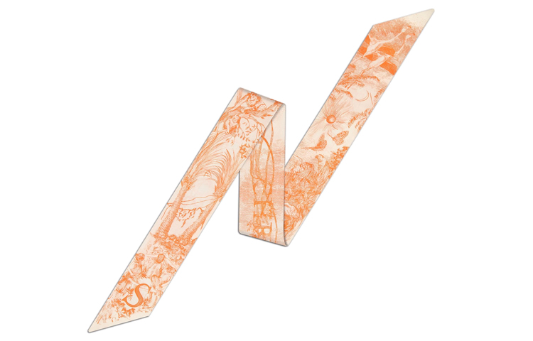 Шёлковый шарф женский розовый DIOR
Шёлковый шарф женский розовый DIOR