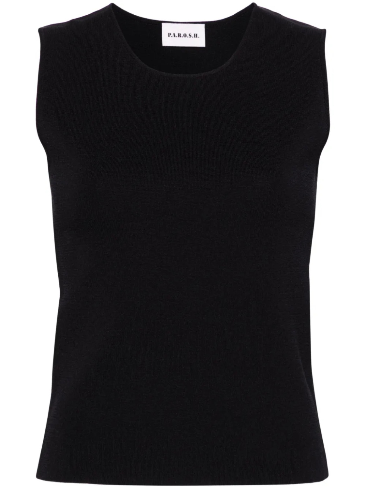 P.A.R.O.S.H. топ тонкой вязки, черный
P.A.R.O.S.H. топ тонкой вязки, черный
