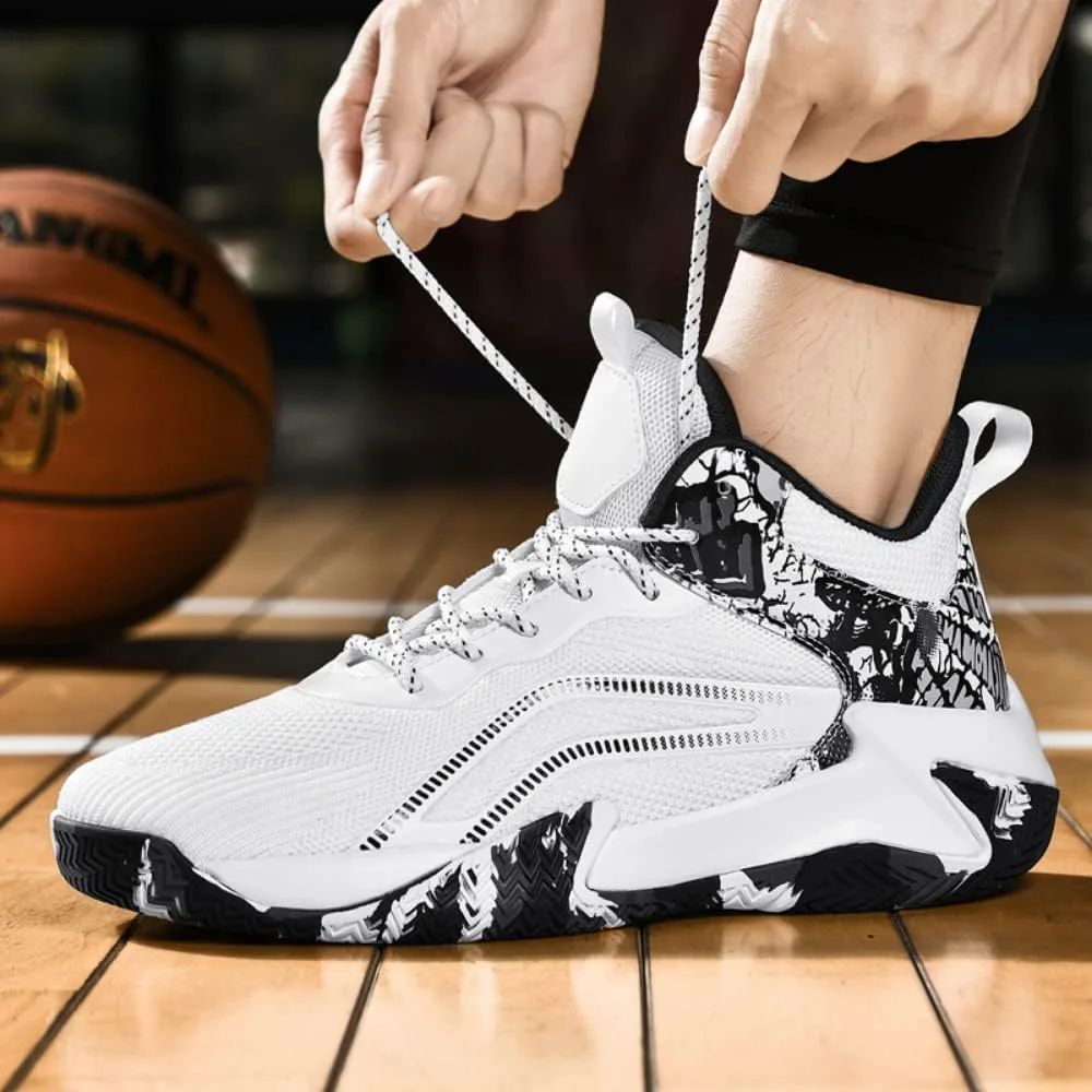 Дышащие мужские кроссовки для бега, улицы, тренировок и баскетбола Rongfenghuang, белый
Дышащие мужские кроссовки для бега, улицы, тренировок и баскетбола Rongfenghuang, белый