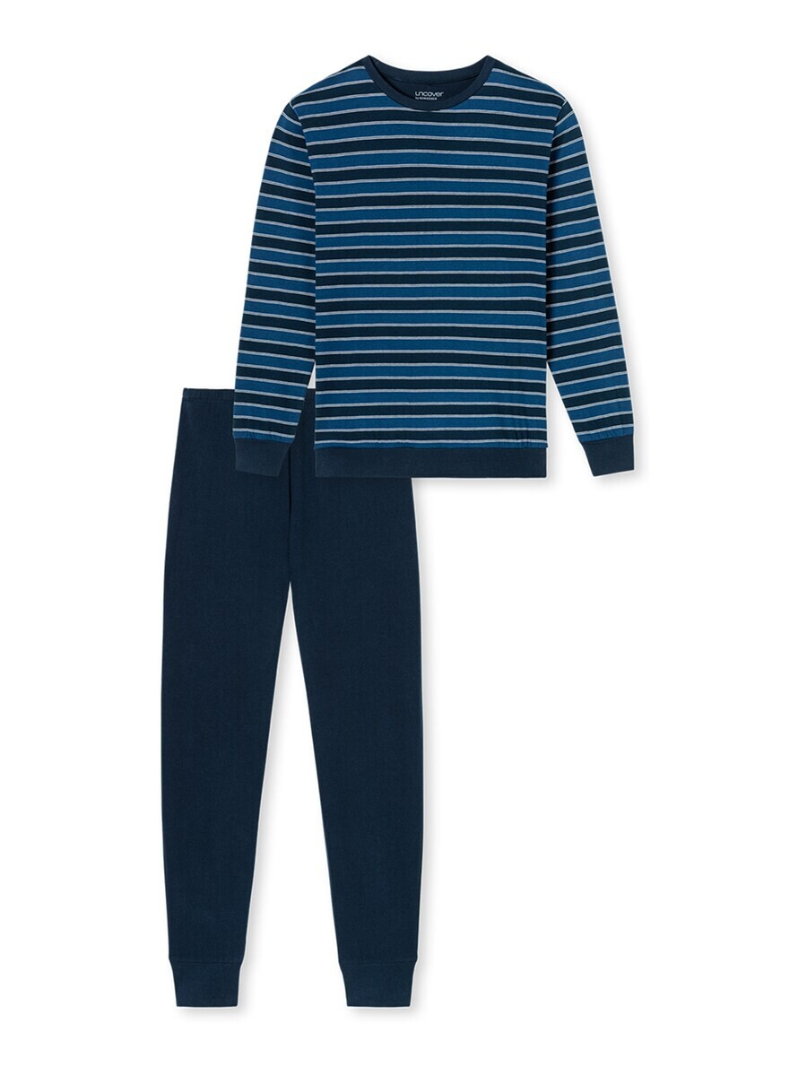 Длинная пижама uncover by SCHIESSER Long Pajamas UNCOVER Nightwear, темно-синий
Длинная пижама uncover by SCHIESSER Long Pajamas UNCOVER Nightwear, темно-синий