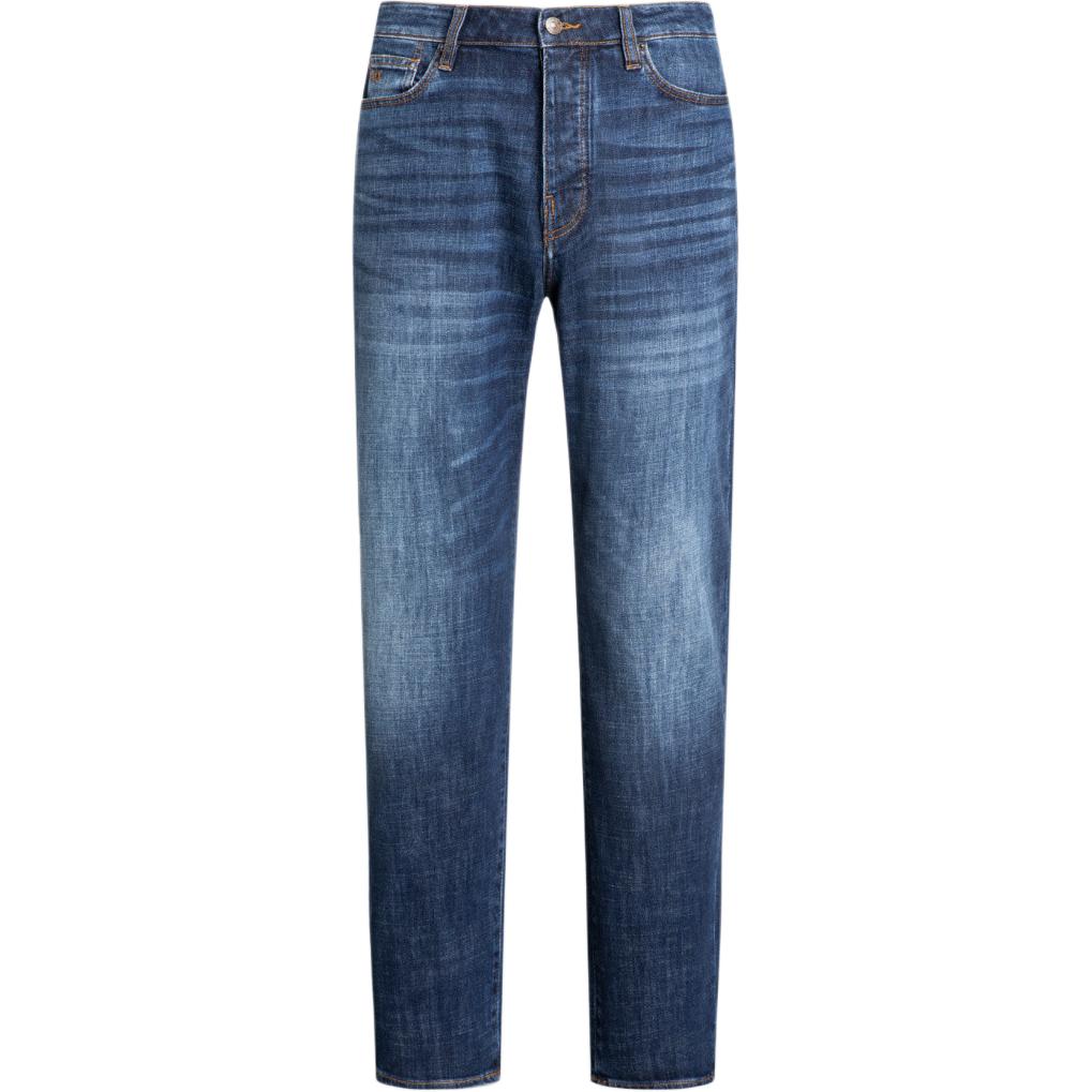 Темно-синие джинсы мужские AE FW24 ARMANI EXCHANGE
Темно-синие джинсы мужские AE FW24 ARMANI EXCHANGE