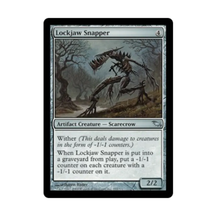 CCG Локджо Снаппер (U), MTG - Shadowmoor
CCG Локджо Снаппер (U), MTG - Shadowmoor