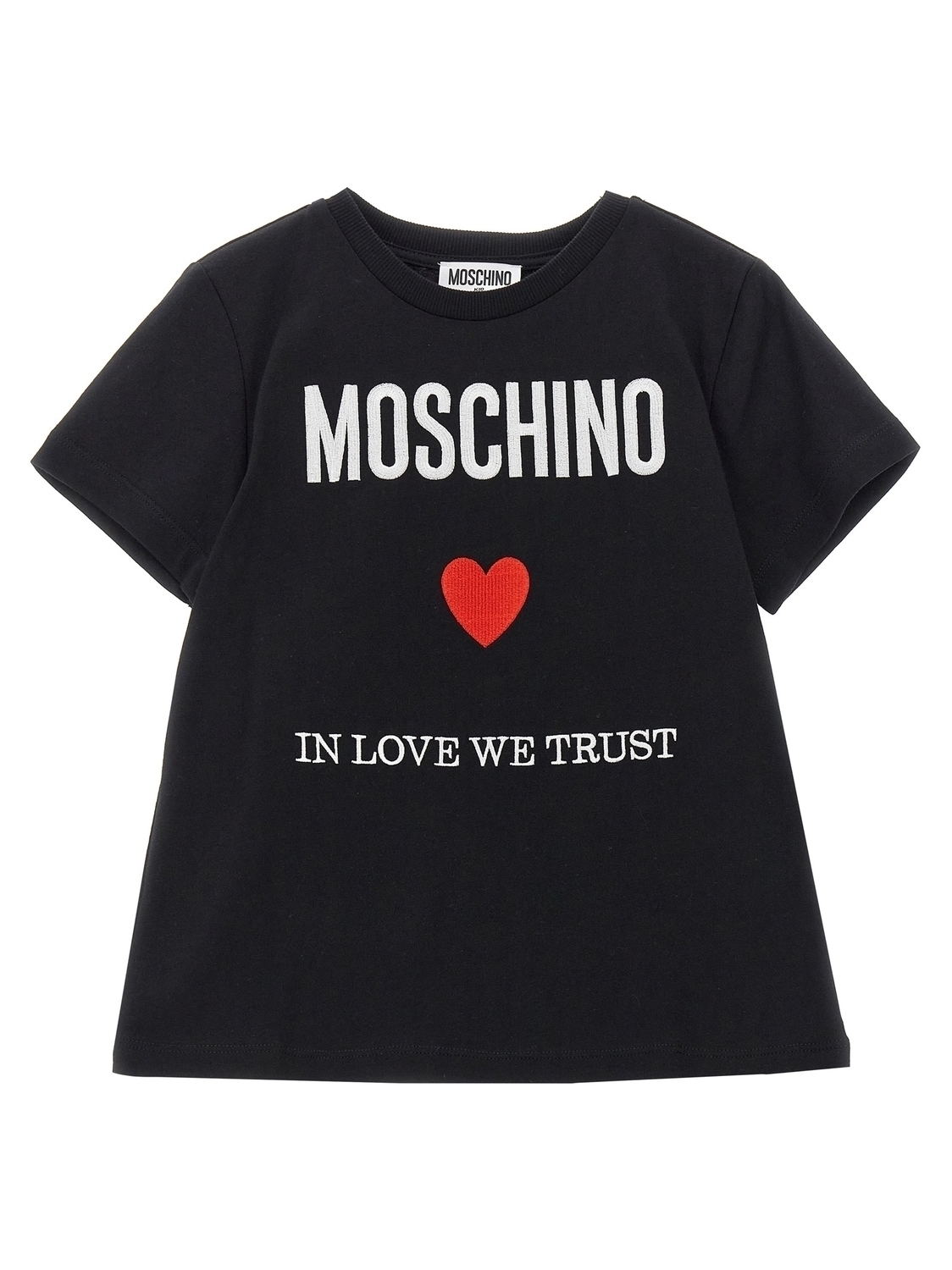 Футболка 'In love we trust' MOSCHINO KID TEEN, черный
Футболка 'In love we trust' MOSCHINO KID TEEN, черный