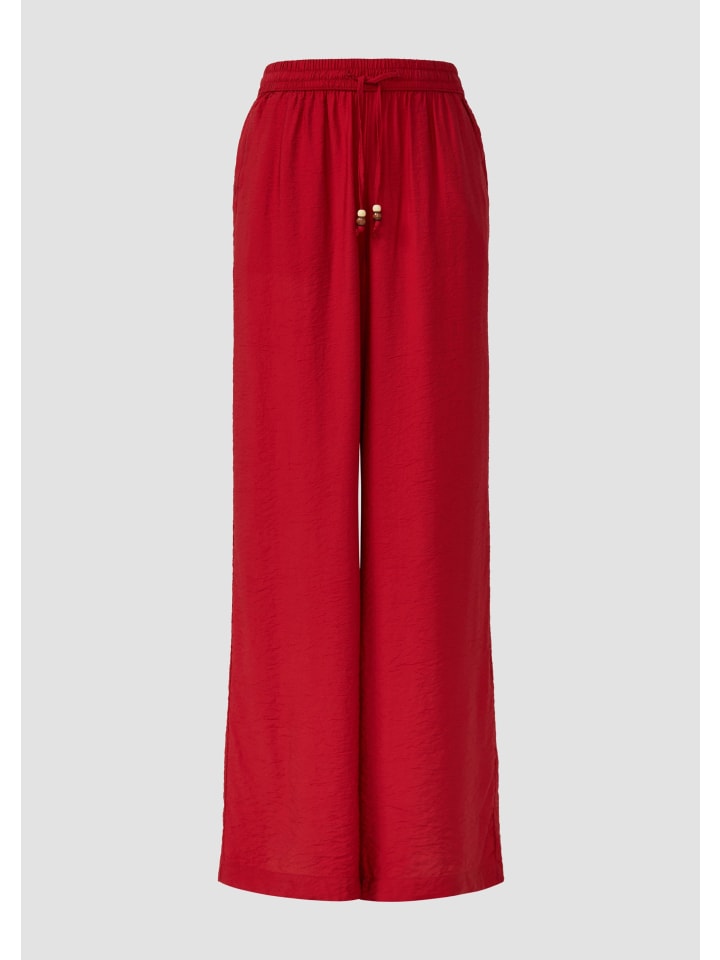 Тканевые брюки s.Oliver, красный 
Тканевые брюки s.Oliver, красный