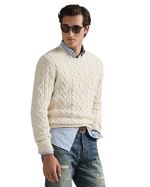 Свитер «Янки» Polo Ralph Lauren, белый
Свитер «Янки» Polo Ralph Lauren, белый